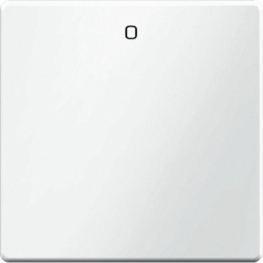 Wippe mit Aufdruck "0" Q.1 polarw eiß samt