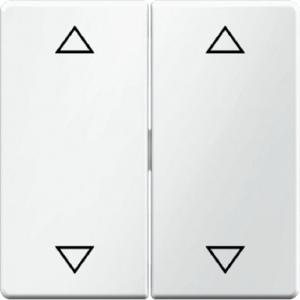 Wippen mit Aufdruck Symbol Pfeile Q.1 polarweiß samt