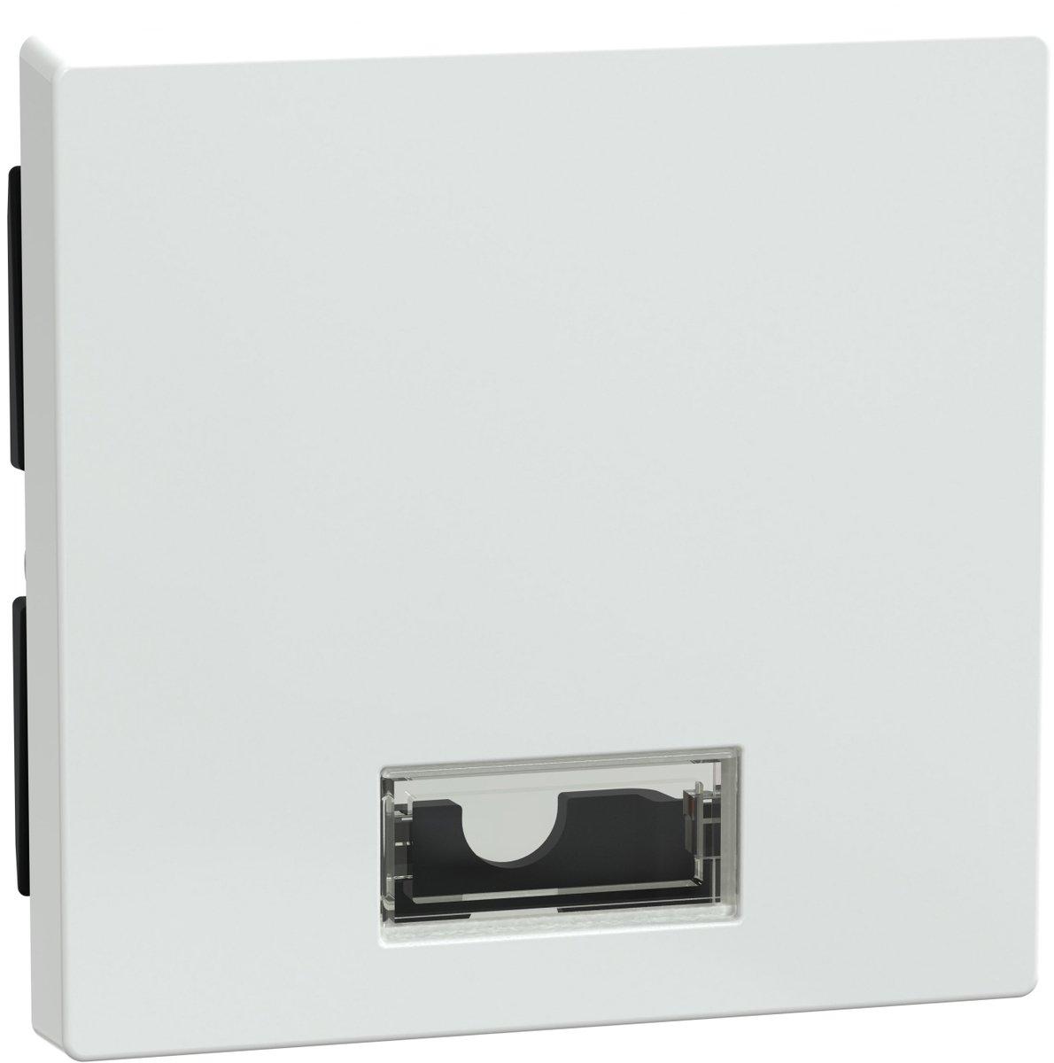Wippe mit rechteckigem Symbolfenster aktivweiß glänzend