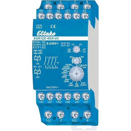 4-fach Stromstoß-Schaltrelais ESR12Z-4DX-UC 16A 250 VAC
