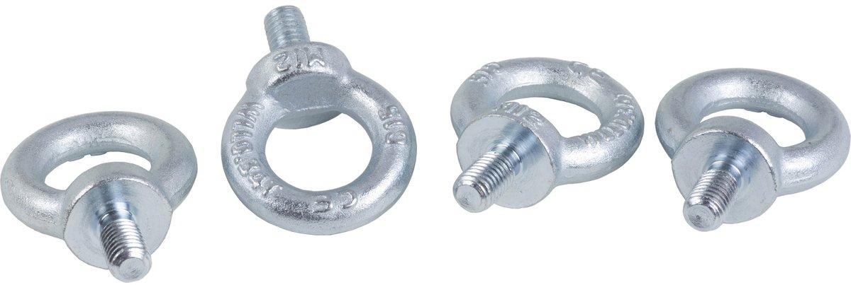 PanelSeT SF-M12-Kranösen Gussstahl verzinkt Verpackungseinheit: 4 Stück