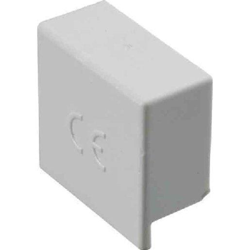 Endkappe für 3-polige Verdrahtungsschiene 10/16mm²