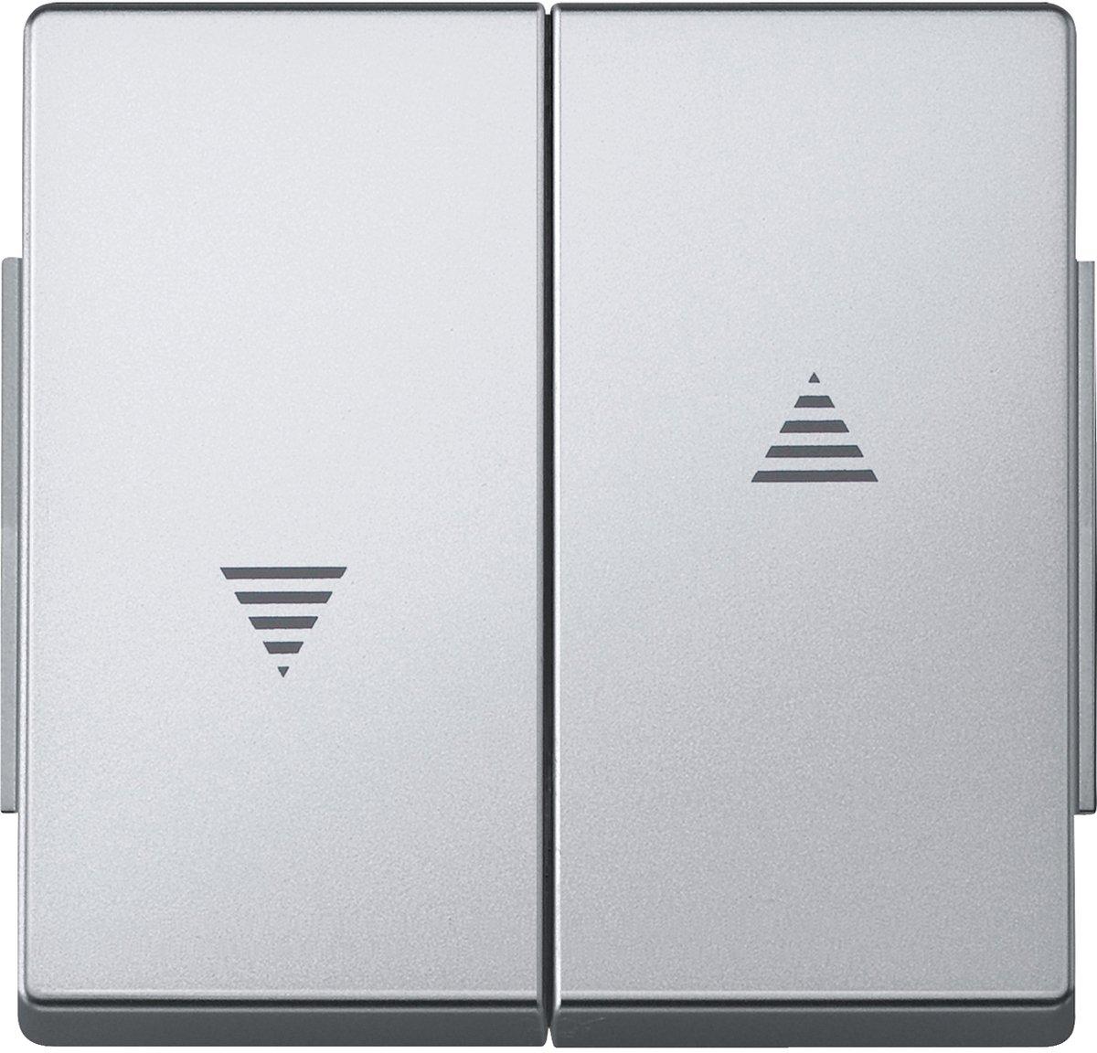 Wippe für Rollladenschalter und -taster aluminium AQUADESIGN