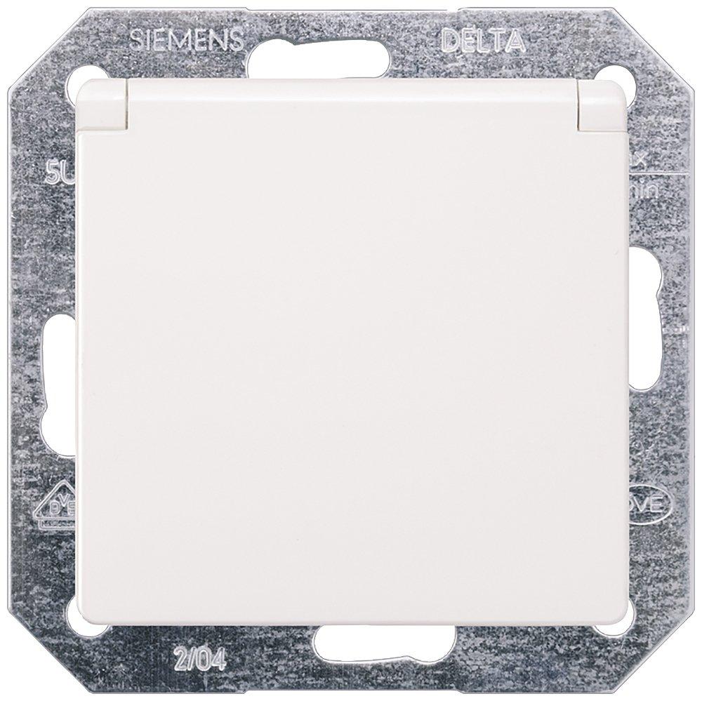 DELTA i-system titanweiß SCHUKO-Steckdose 10/16A 250V