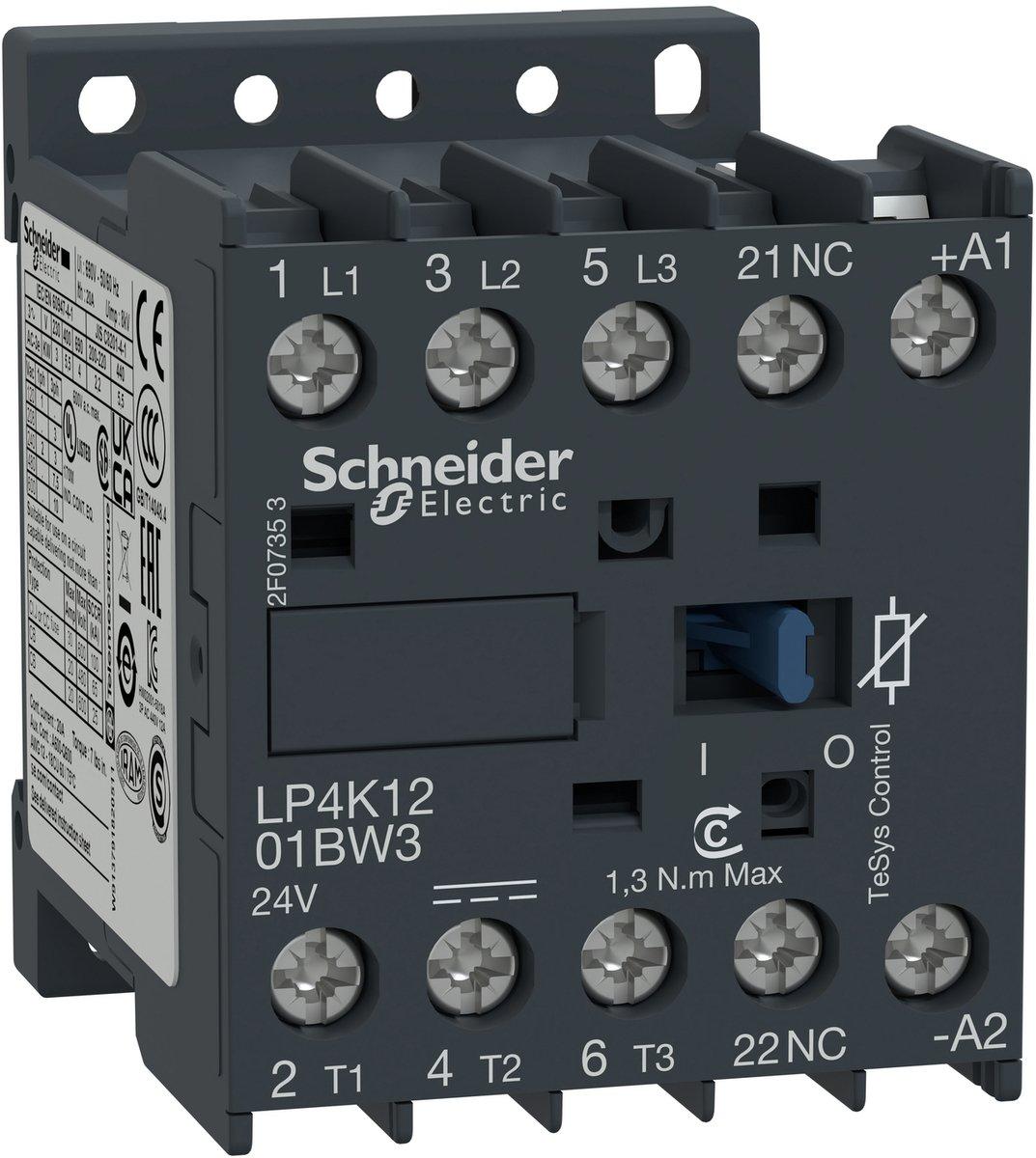 Leistungsschütz AC-schaltend mit GER.LSTGSAUFN+1HSOE LP4-K1201BW3