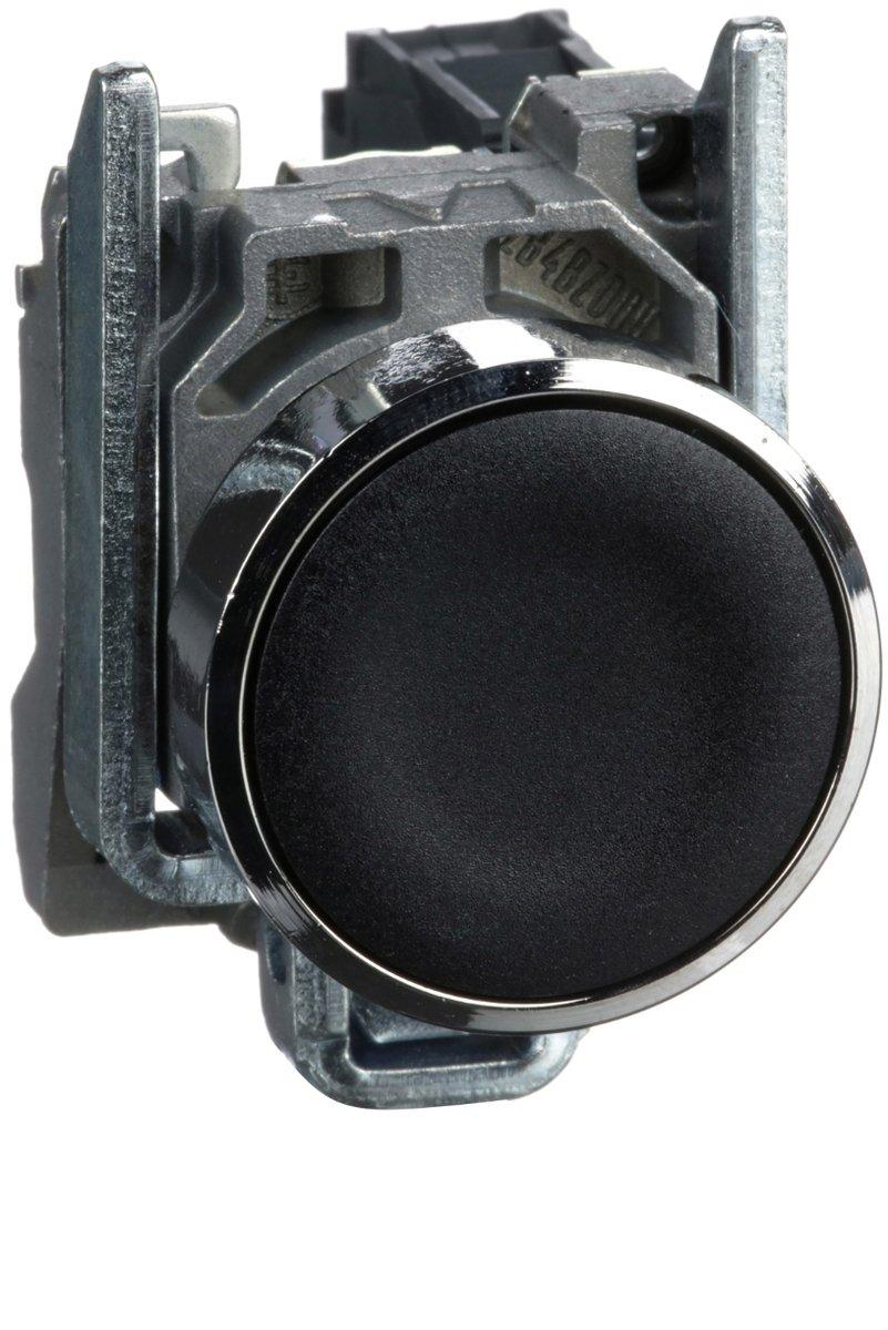 Drucktaster schwarz komplett XB4BA21