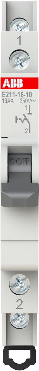 E211-16-10 Ausschalter 16A 1S 250VAC