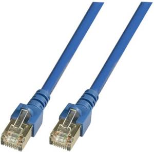 Patchkabel RJ45 SF/UTP Kat.5e umspritzt 2,0m blau