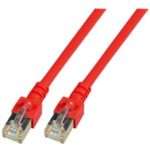 Patchkabel RJ45 SF/UTP Kat.5e umspritzt 5,0m rot