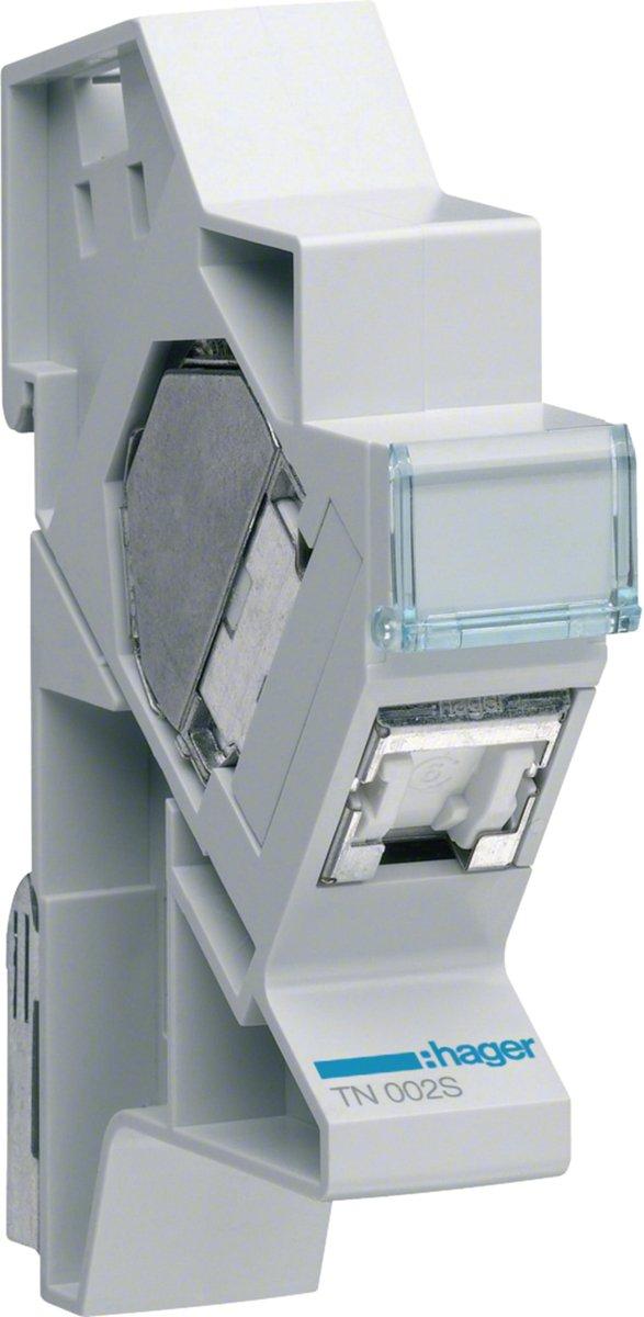 Patchmodul RJ45 CAT6 STP für Hutschienenmontage
