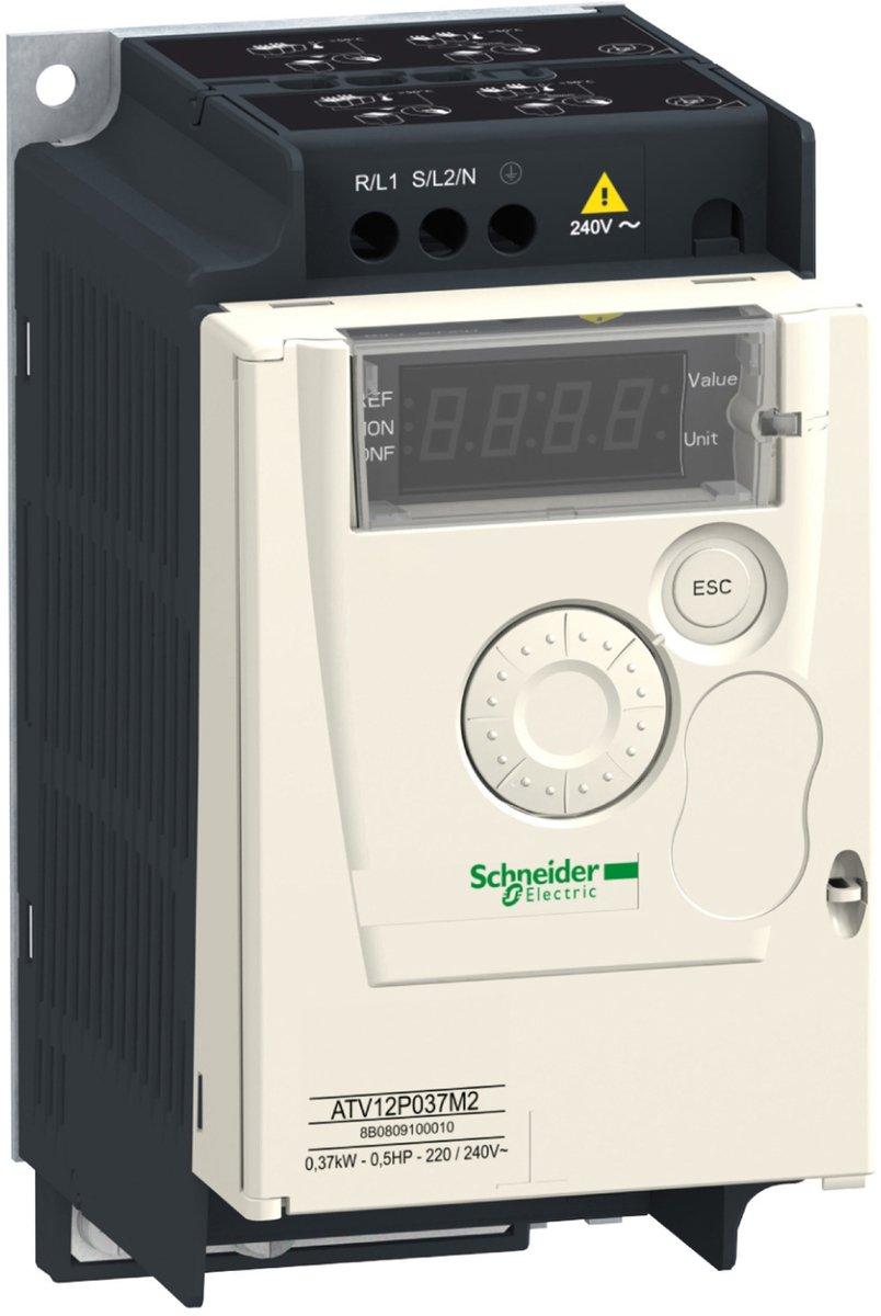 Frequenzumrichter Altivar12 IP20 0,37KW 1X240V A ATV12P037M2