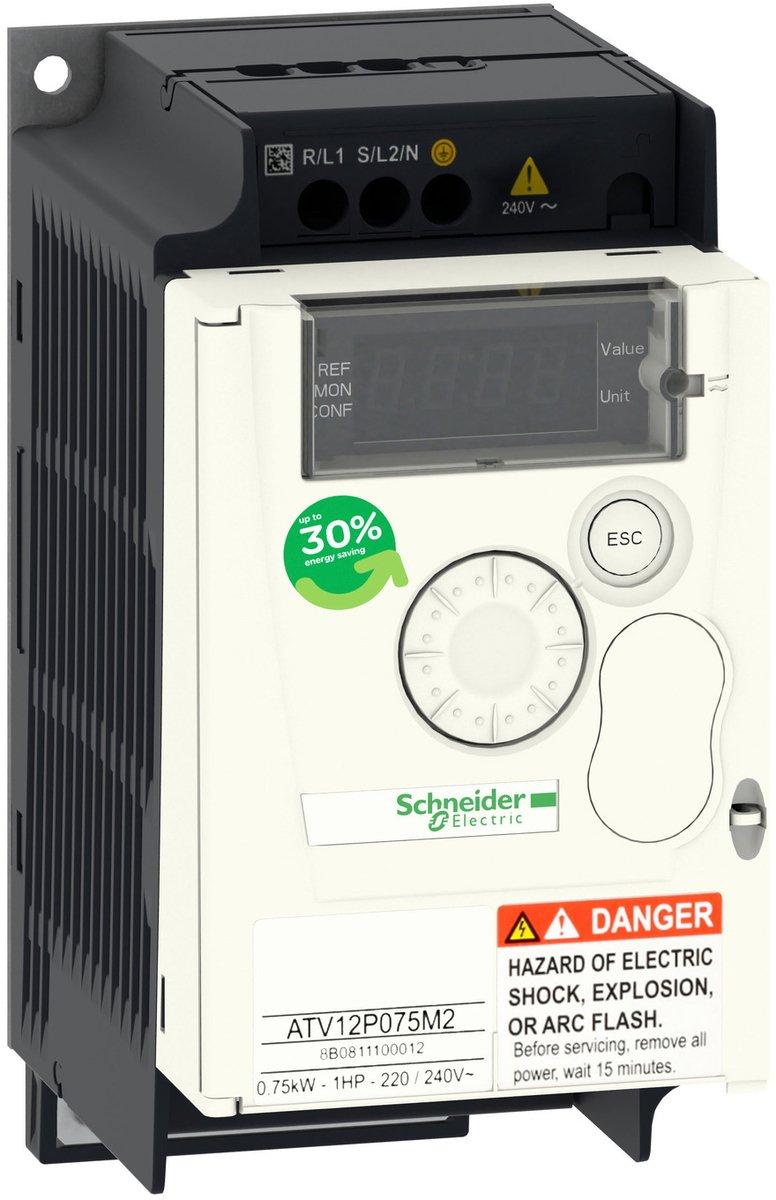 Frequenzumrichter Altivar12 IP20 0,75KW 1X240V A ATV12P075M2