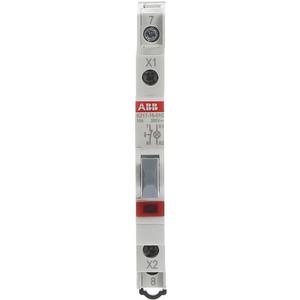 E217-16-01CLeuchttaster Rot 16A 1Ö 250VAC mit LED 115-250VAC