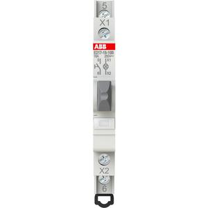 E217-16-10B Leuchttaster Weiss 16A 1S 250VAC mit LED 115-250VAC