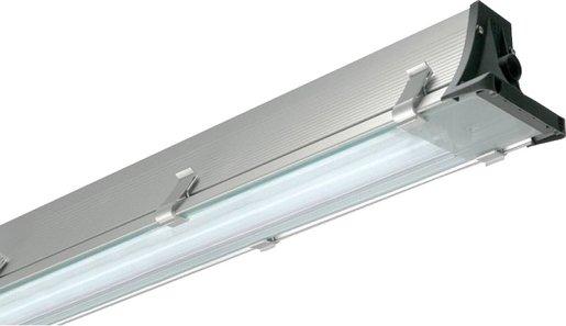 Aluminiumleuchte LF4 2x58W EVG G13