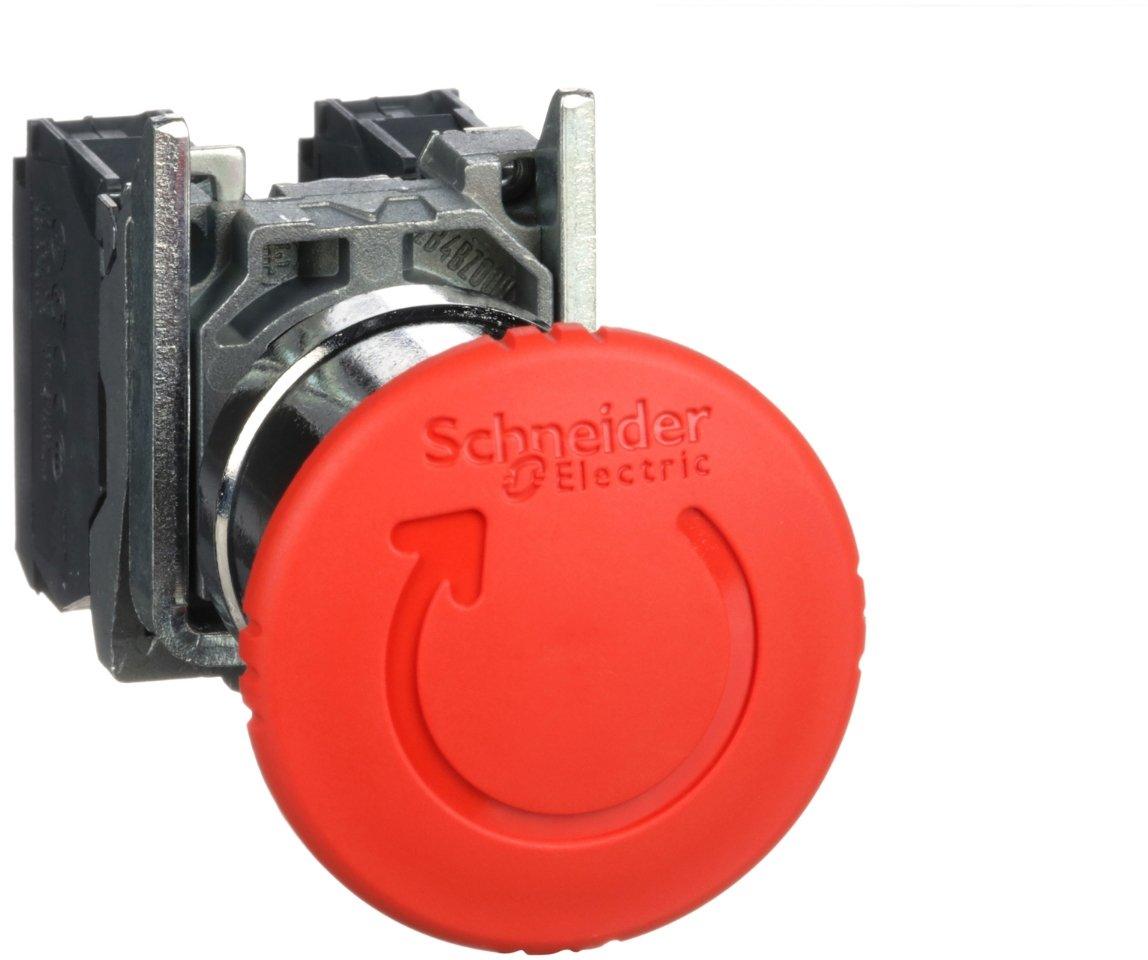 NOT-AUS Taster Ø 40mm rot Drehentriegelung XB4BS8445