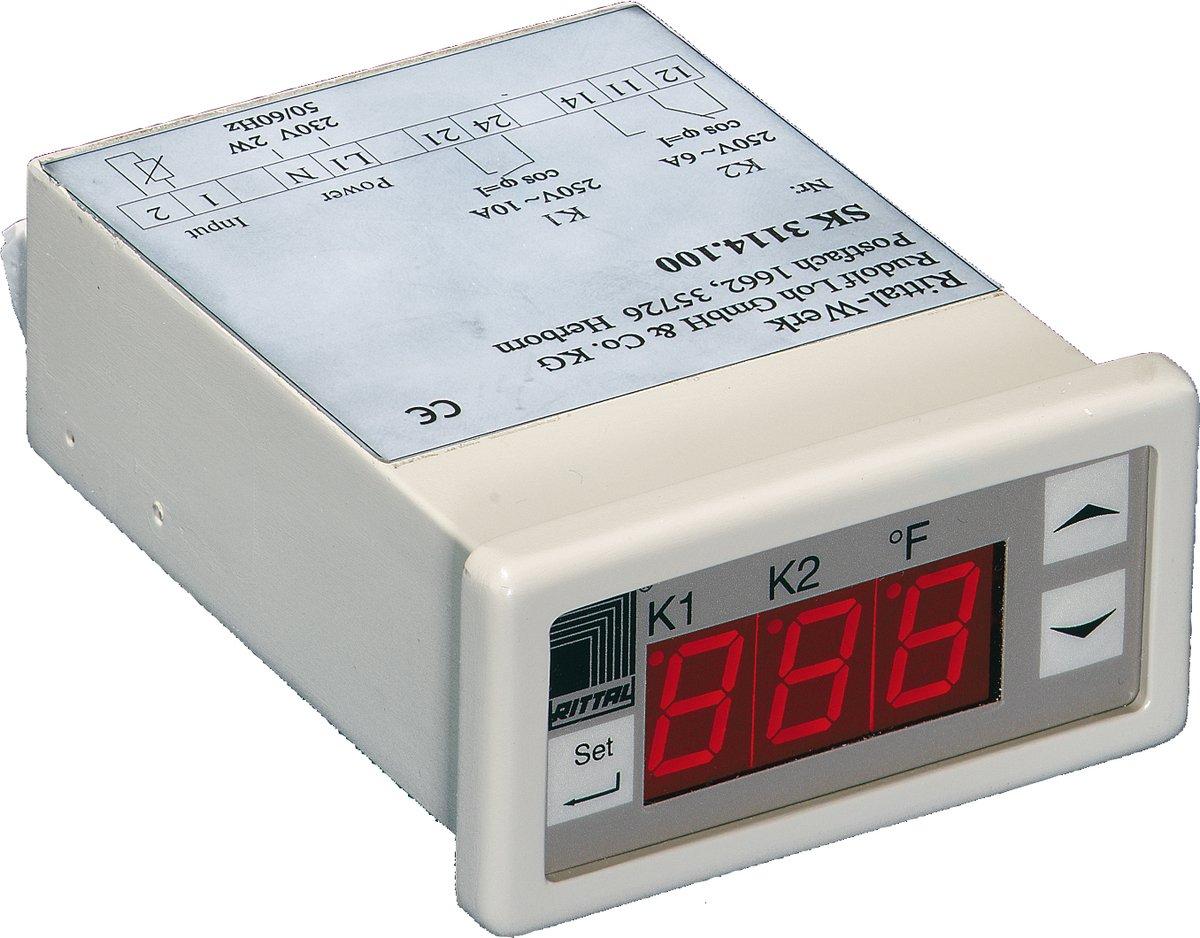 Digitale Temperaturanzeige und Regler für Schaltschränke