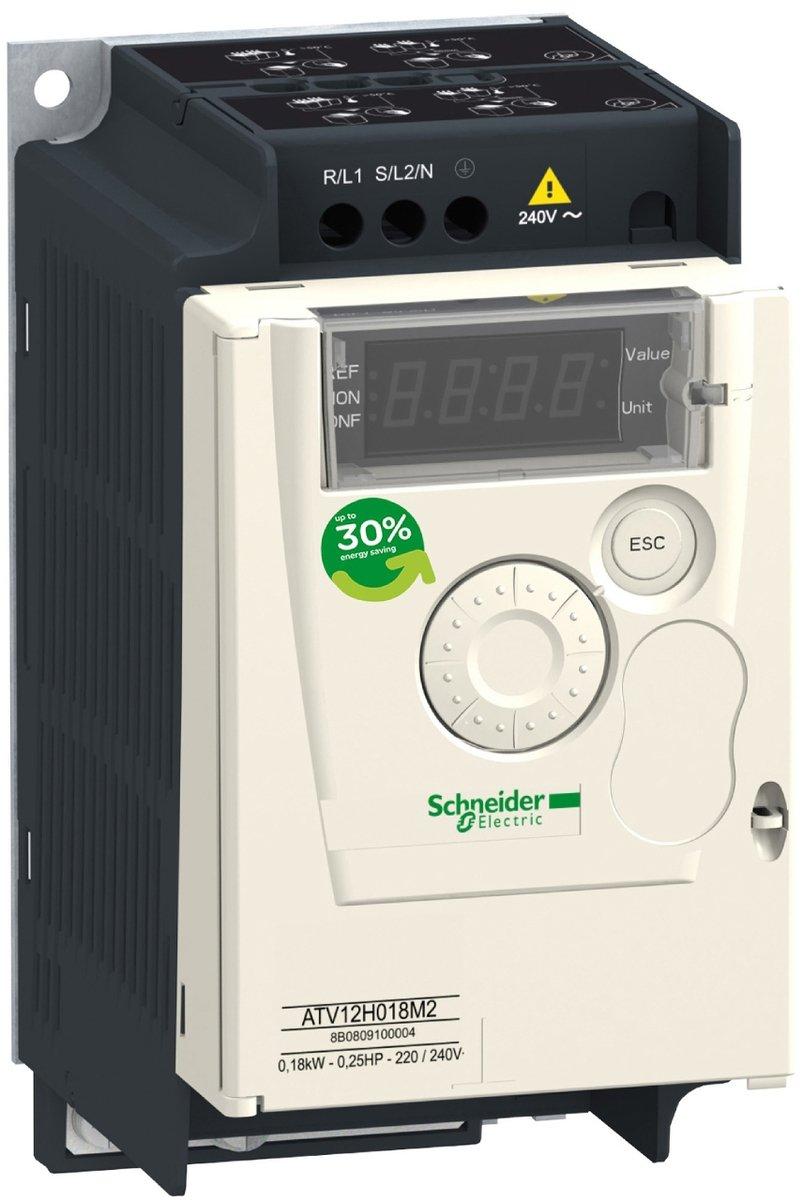 Frequenzumrichter Altivar12 IP20 0,37KW 1X240V C ATV12H037M2