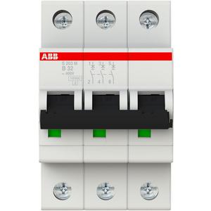 LS-Schutzschalter 3-polig 10kA /25kA B-Char 32A 3TE