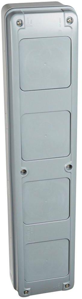 Anbaumodul Multibox für 3-reihig Plexo Feuchtraumverteiler