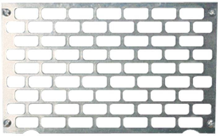 Montageplatte Langloch H150 12 Module für AP-Kleinverteiler Plexo3