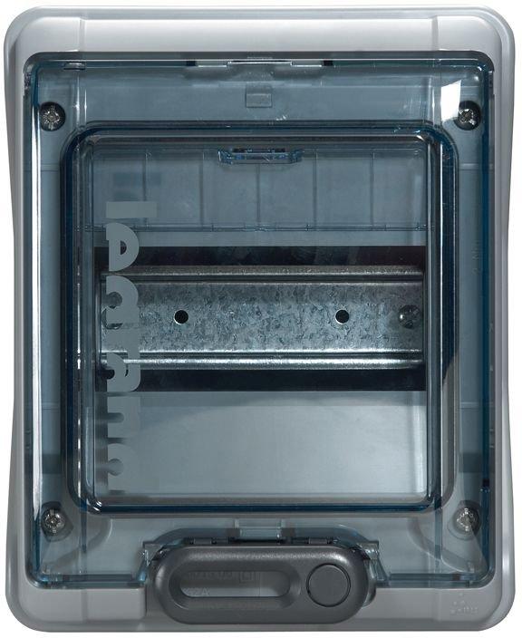 Feuchtraumverteiler Aufputz Plexo3 IP65-IK09 1-reihig 6 Module