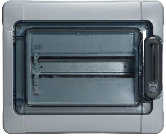 Feuchtraumverteiler Aufputz Plexo3 IP65-IK09 1-reihig 12 Module