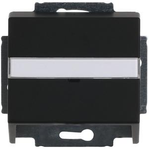 Zentralscheibe Kommunikations-Steckverbinder schwarz matt - Plattform 63