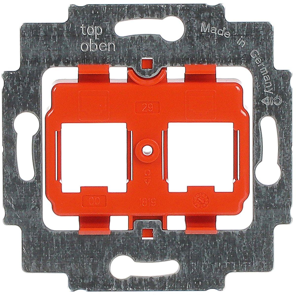 Modular Jack Tragring mit Sockel orange
