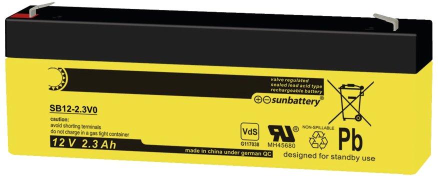 VdS Akkumulator 12 Volt 2,1 Ah
