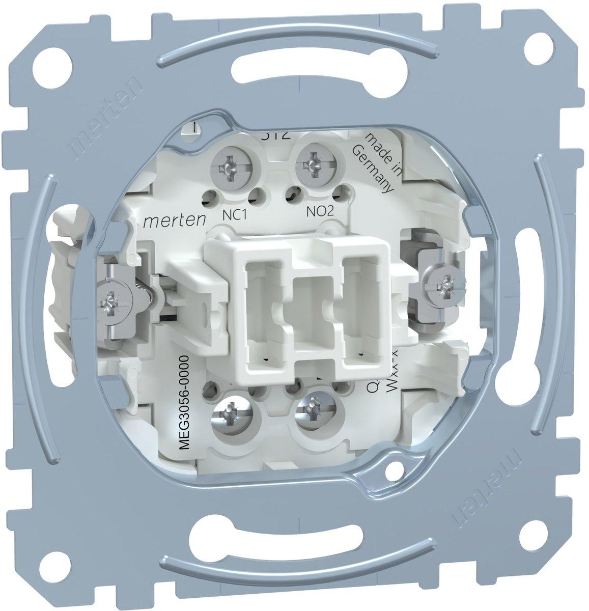 Taster-Einsatz Wechsel 1-polig 10 A AC 250 V Schraub-Liftklemmen