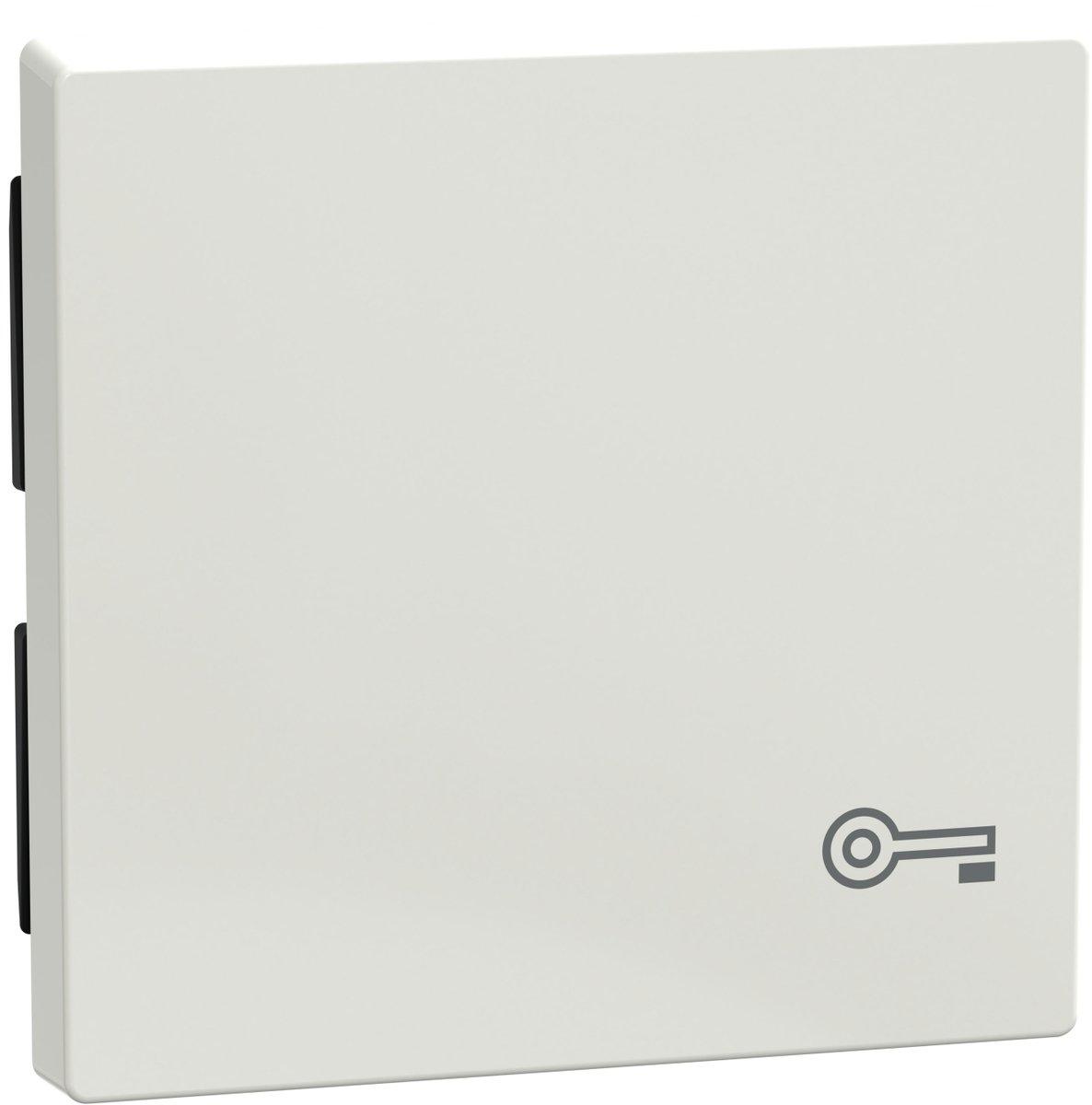 Wippe für Kennzeichnung Schlüssel polarweiß glänzend