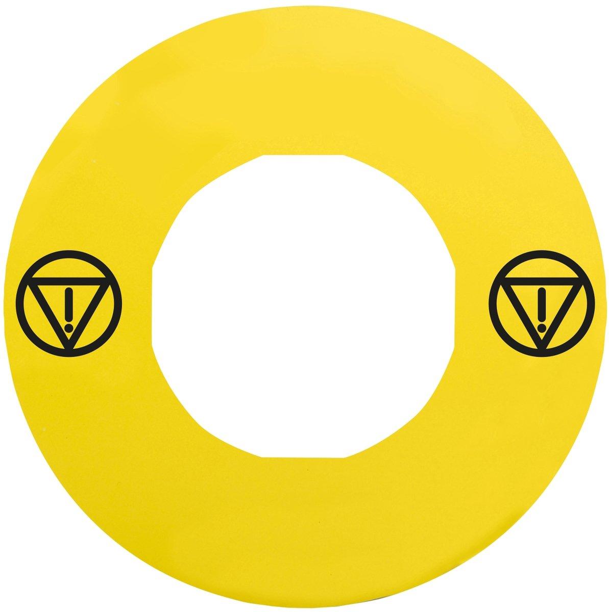 NOT-AUS Schild Ø 60 mm ZBY-9140T