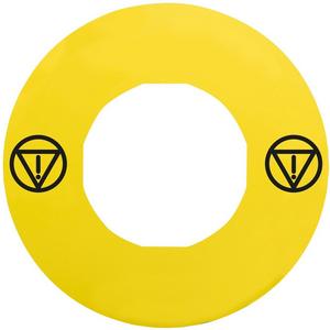 NOT-AUS Schild Ø 60 mm ZBY-9140T
