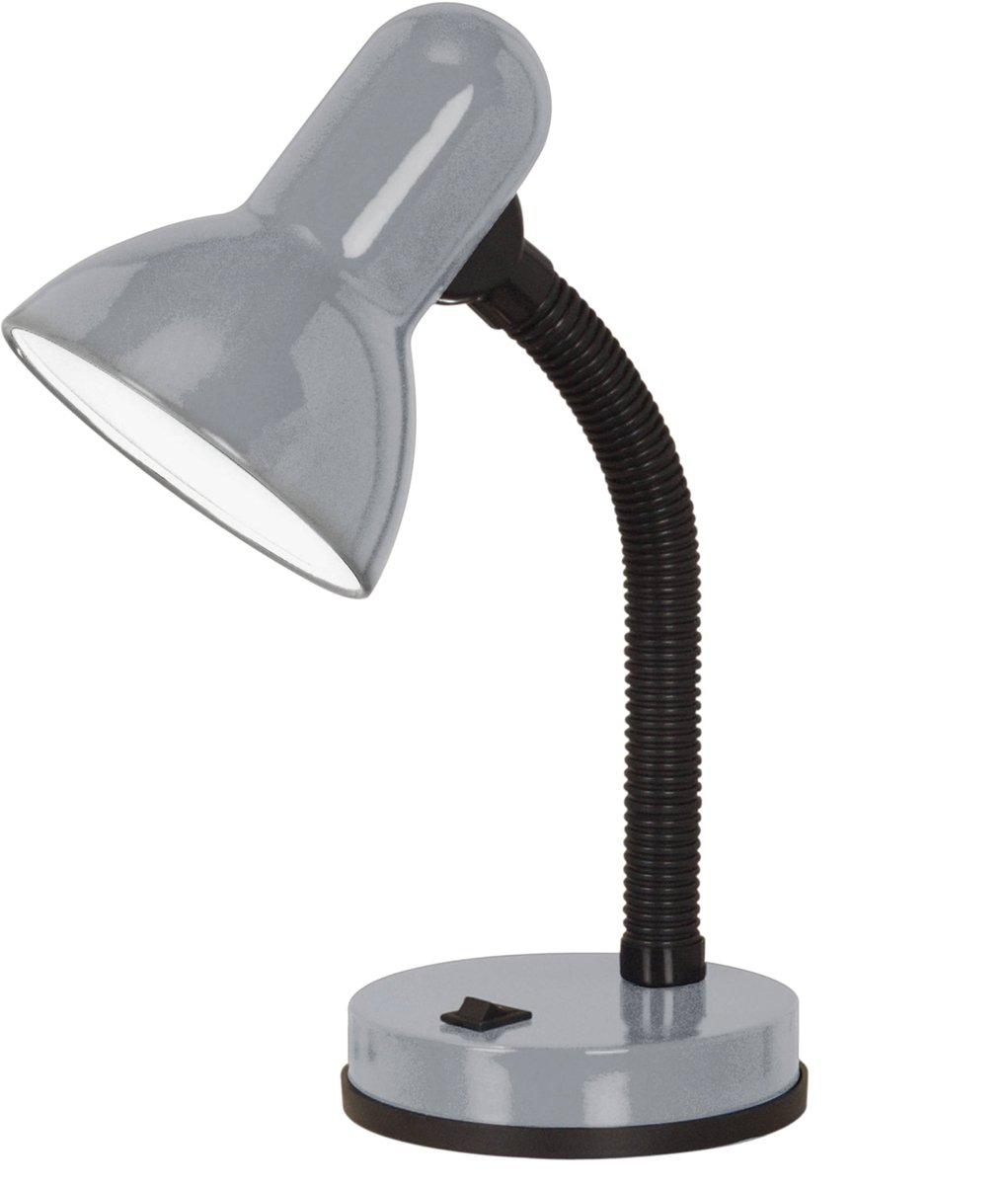 Tischleuchte E27 1x60W silber BASIC 1