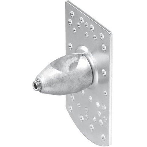 Platte K für Universalklemmhalter Stahl verzinkt