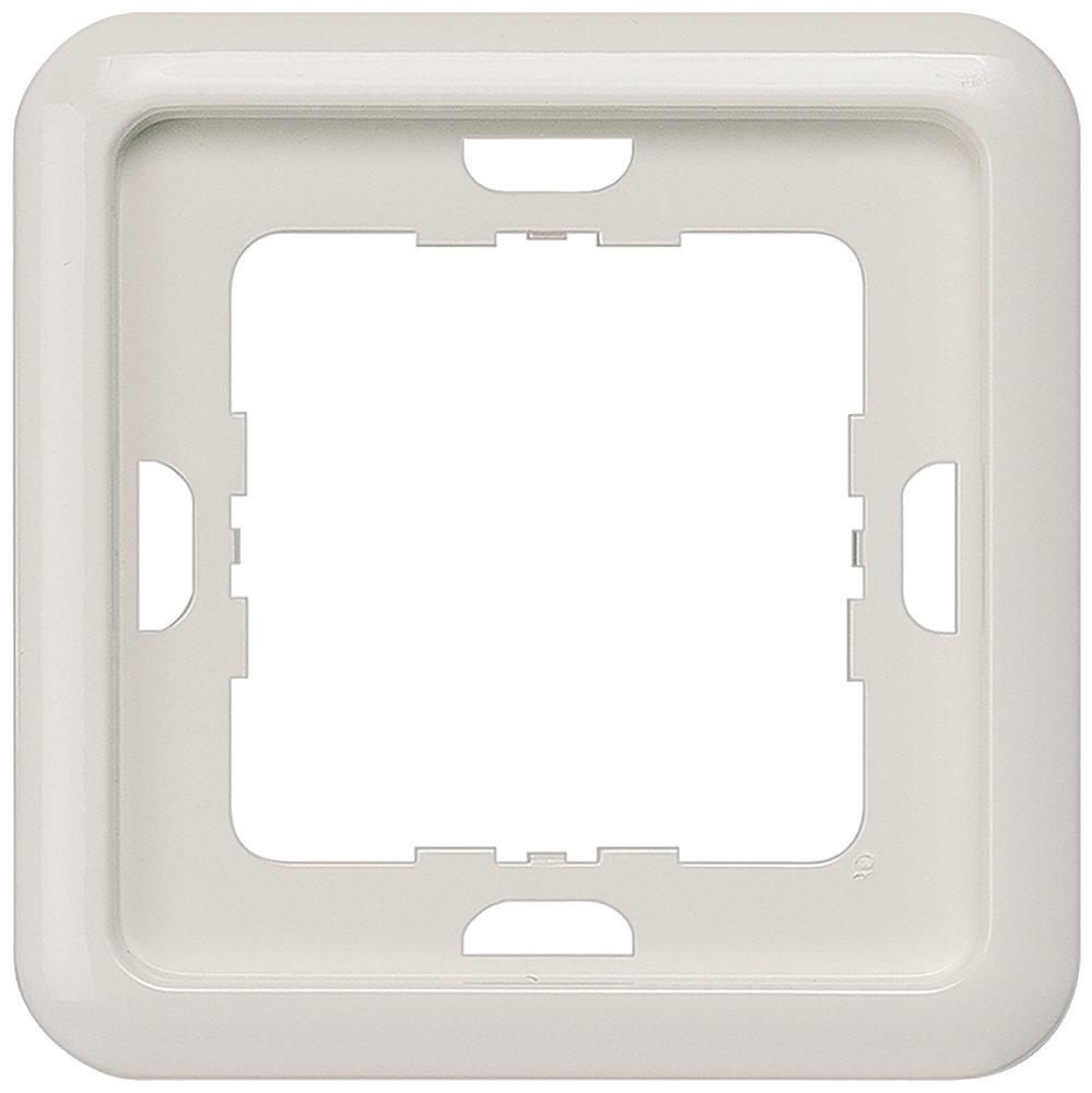 1-fach Rahmen DELTA profil titanweiß 80x80mm
