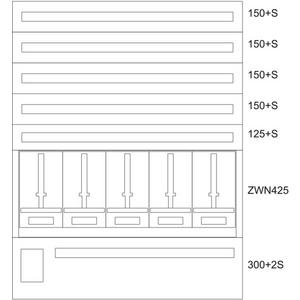 Zählerverteilereinsatz Oberösterreich/Salzburg BPZ-MES-EN-1200/15-5