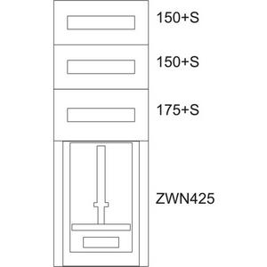 Zählerverteiler Montageeinsatz Wien 400/10-1Z
