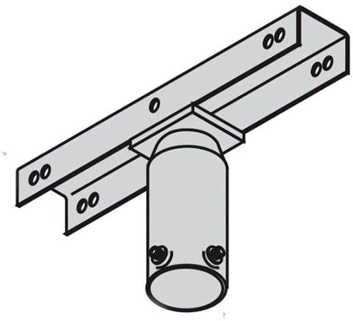 Außen-Zubehör verzinkt Acc. 59 Mastaufsatzkonsole