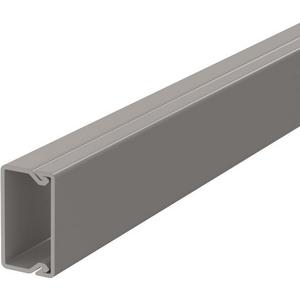 Leitungsführungskanal mit Bodenlochung 15x30 mm steingrau