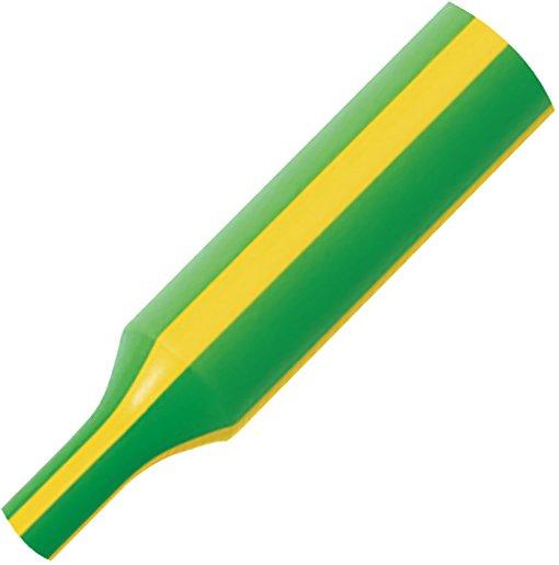 Schrumpfschlauch 19-6mm gelb-grün 1,22m