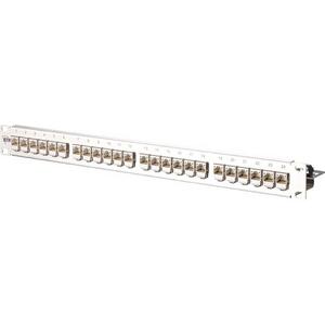 19 Zoll Modulträger C6Amodul 24 Port 180°M 1HE Edelstahl