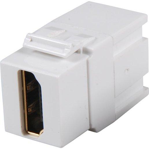 HDMI Snap-In Adapter weißTyp A Buchse / Typ A Buchse