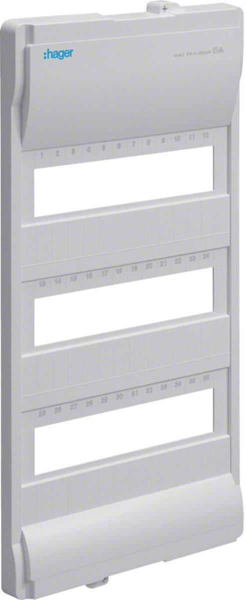 Abdeckung Volta UPV/HWV 3-reihig VZ223N