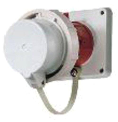 CEE-Anbaugerätestecker 32A 5p 400V 6h IP67 mit Schutzkappe