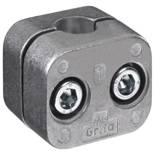 Aluminium Stangenklemmhalter für Stangendurchmesser 12 mm