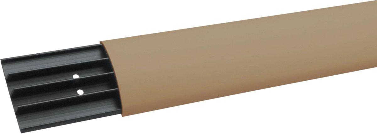 Aufbodenkanal Kunststoff SL 18 x 75 mm graubeige