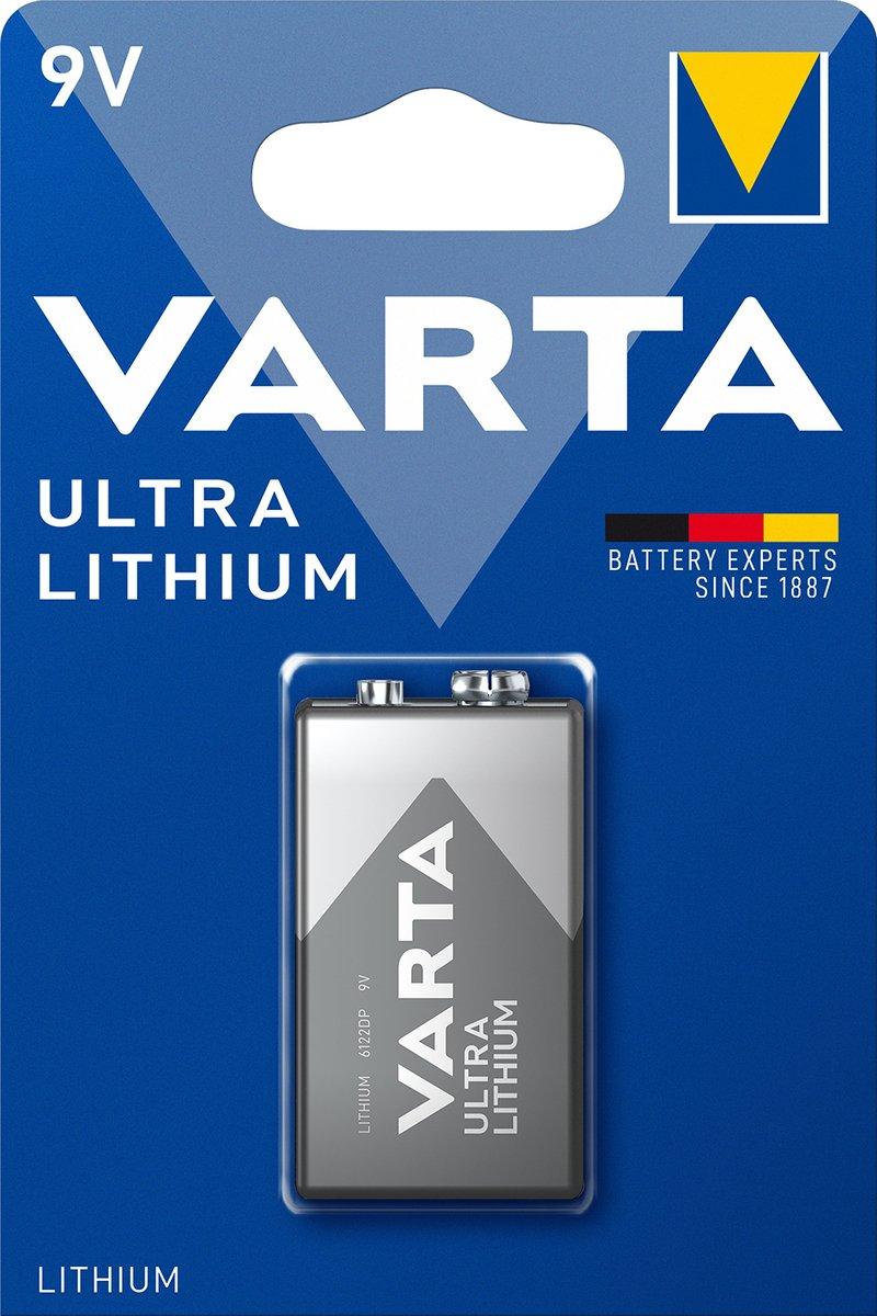 9 Volt Blockbatterie E-Block Professional Lithium 1 Stk