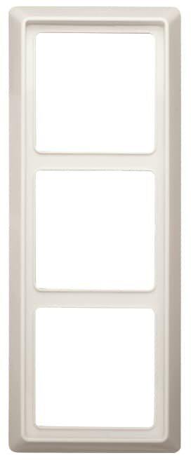 Abdeckrahmen 3-fach weiß - Allwetter 44 (IP44)